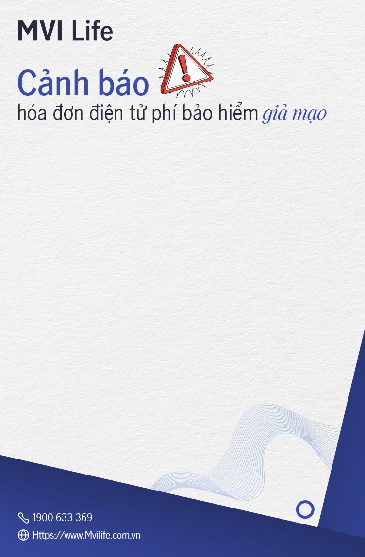 Cảnh báo hóa đơn phí bảo hiểm giả mạo